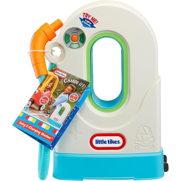 Gemütliche elektrische Ladestation von Little Tikes mit interaktiven Lichtern und Geräuschen für Kinder von 18 bis 60 Monaten
