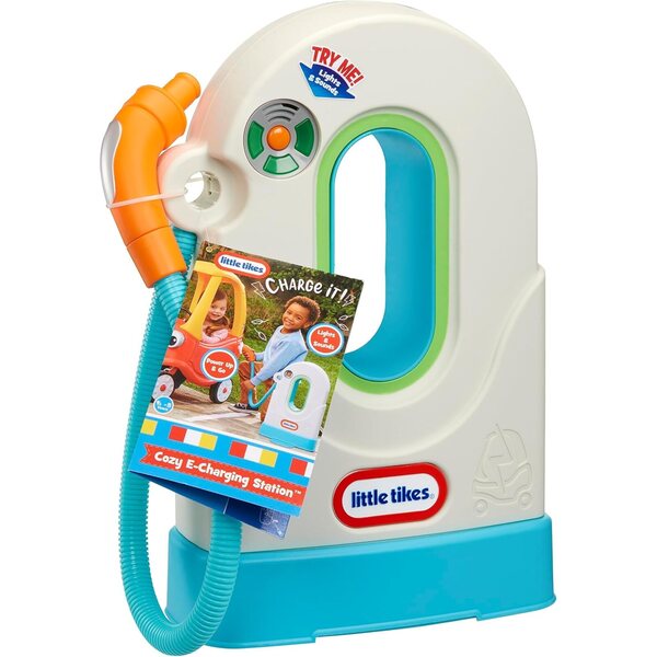 Gemütliche elektrische Ladestation von Little Tikes mit interaktiven Lichtern und Geräuschen für Kinder von 18 bis 60 Monaten