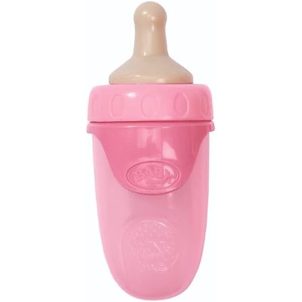 Μπουκάλι Baby Born με πώμα για κούκλες 43 cm - Ροζ, Κόκκινο ή Πορτοκαλί