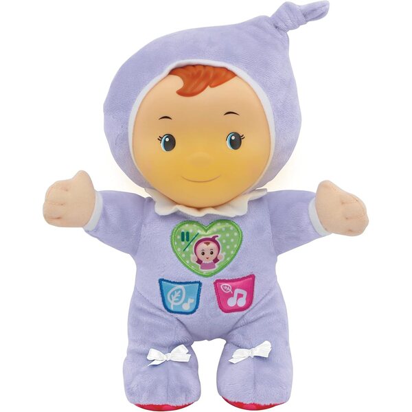 VTech Louison, păpușă interactivă pentru nou-născuți cu melodii și fraze distractive