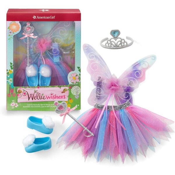 WellieWishers American Girl Colorful Butterfly Accessory Set for Dolls