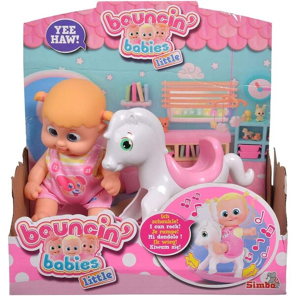 Simba Bouncin Babies Little Bonny cu cal de echilibrare pentru copii de la 3 ani