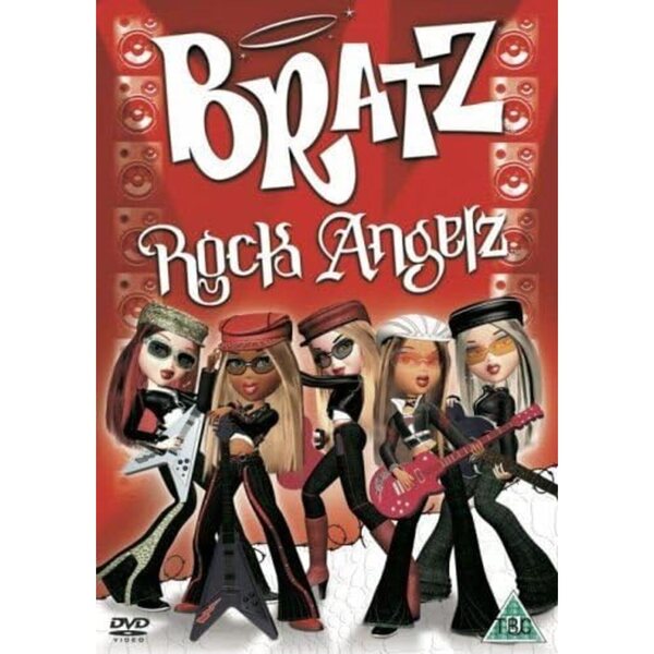 Bratz Rock Angelz DVD PAL UK Edition - Film Anime Musical 20th Century Fox