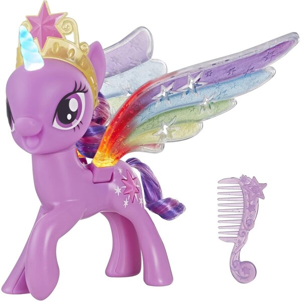 My Little Pony Twilight Sparkle Rainbow Wings so svetlami a pohyblivými krídlami pre deti