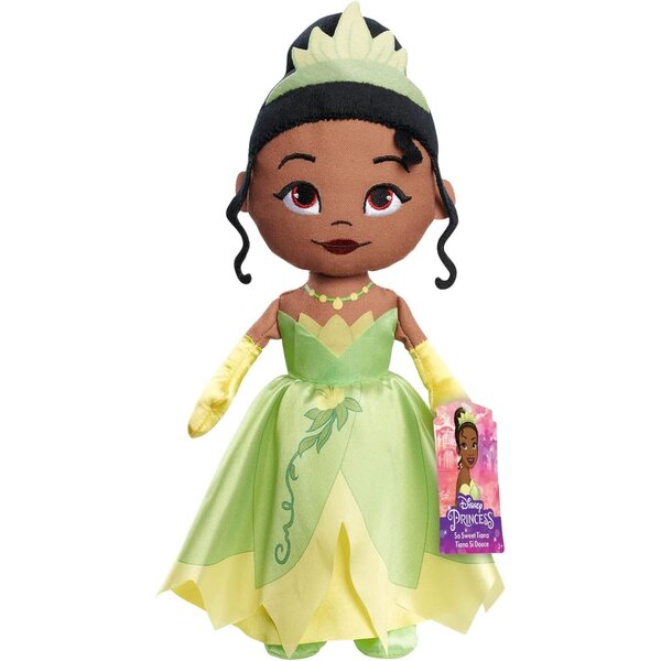 Pluszowa zabawka Disney Princess Tiana 32 cm - miękka i idealna od 3 lat