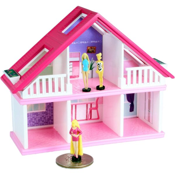 Das kleinste Barbie-Traumhaus der Welt: Miniatur-Barbie-Haus mit Zubehör