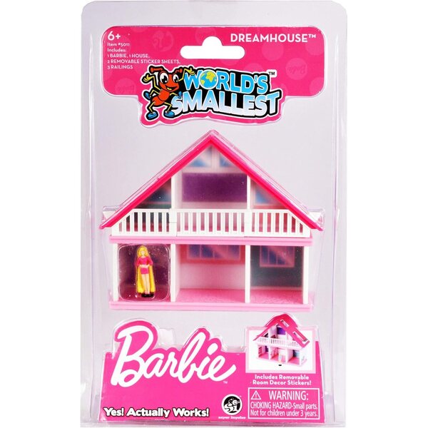 Das kleinste Barbie-Traumhaus der Welt: Miniatur-Barbie-Haus mit Zubehör