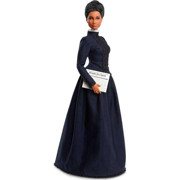 Barbie Ida B. Wells Collection Edition Inspireeriv naine sinise kleidiga
