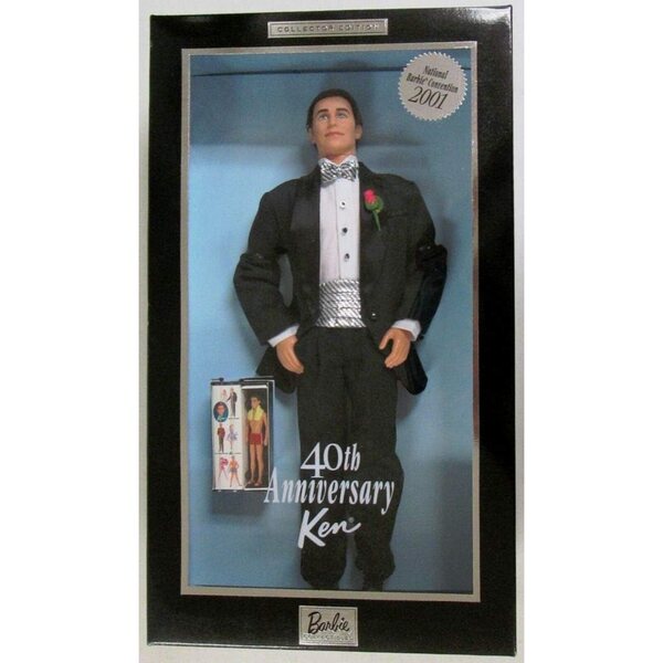 Barbie Collector Edition Ken 40th Anniversary — oriģinālais kolekcionāra izdevums