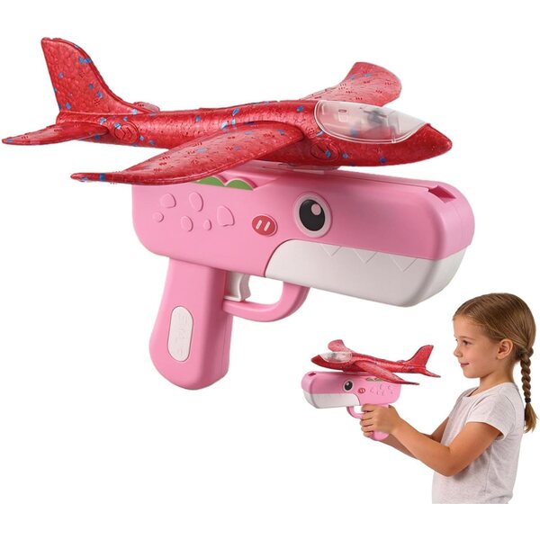 Dinosaurier-Spielzeugflugzeug aus Schaumstoff für Kinder – Spaß im Freien