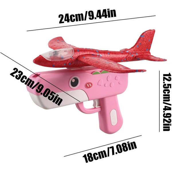 Aereo Giocattolo in Schiuma a Forma di Dinosauro per Bambini - Divertimento All'aperto