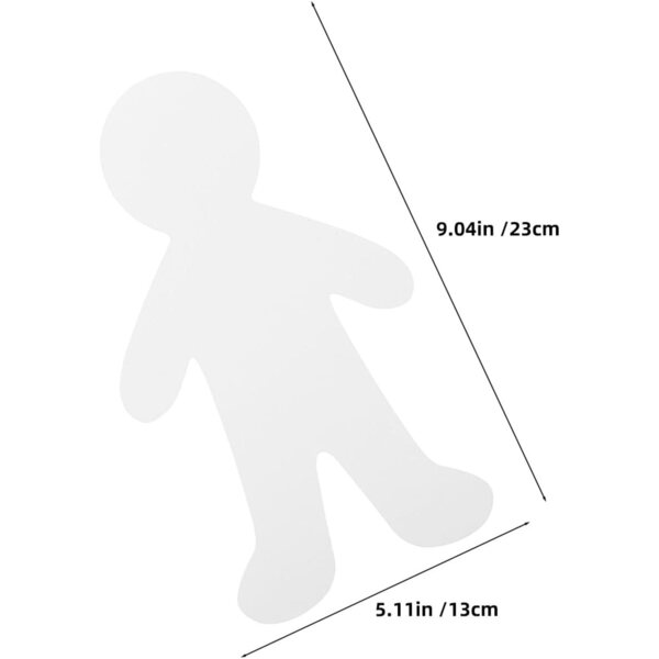 HOODANCOS 40 papieren silhouetten voor kinderen, decoraties en creatieve projecten