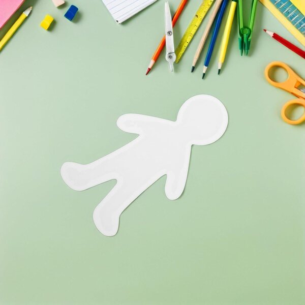 HOODANCOS 40 papieren silhouetten voor kinderen, decoraties en creatieve projecten
