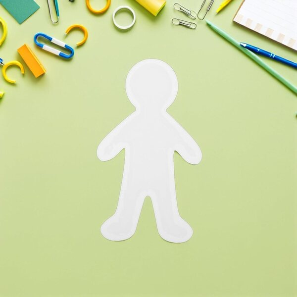 HOODANCOS 40 papieren silhouetten voor kinderen, decoraties en creatieve projecten