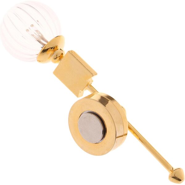 Lampada da Parete Casa delle Bambole in Metallo e Vetro | Accessorio Decorativo 7,9 cm