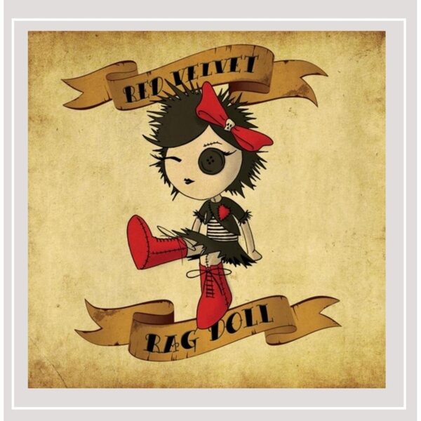 Red Velvet Rag Doll