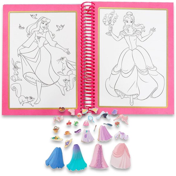 Disney The Mermaid - Magnetic Game 25 Pieces with Ariel Doll and Accessories