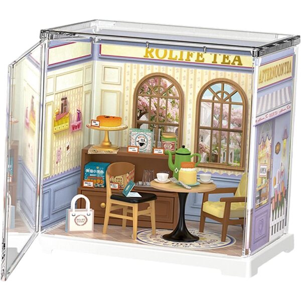 XIAOXIAOYU miniatuurhuisbouwpakket voor volwassenen met meubels en accessoires