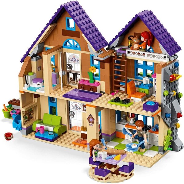 LEGO Friends Mijina hiša z živalmi in dodatki za zabavno igro vlog