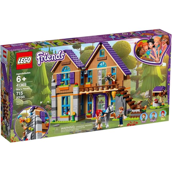 LEGO Friends Mijina hiša z živalmi in dodatki za zabavno igro vlog