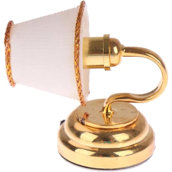 Wandlampe Miniatur Metall Puppenhaus Wohnzimmer Rollenspiel