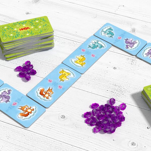 HABA Unicornio Destello: verzameling van 9 bordspellen voor kinderen vanaf 3 jaar