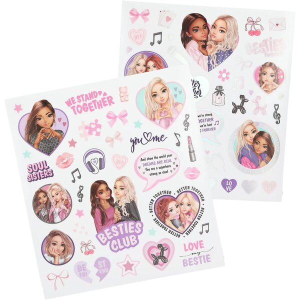 TOPModel My BFF Depesche - Livre de coloriage avec LED, sons et plus de 40 pages créatives