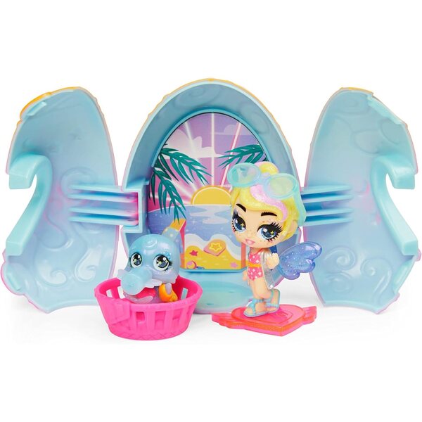 Hatchimals Pixies Shimmer Babies Baby-sitter avec accessoires pour enfants - Jouets de collection
