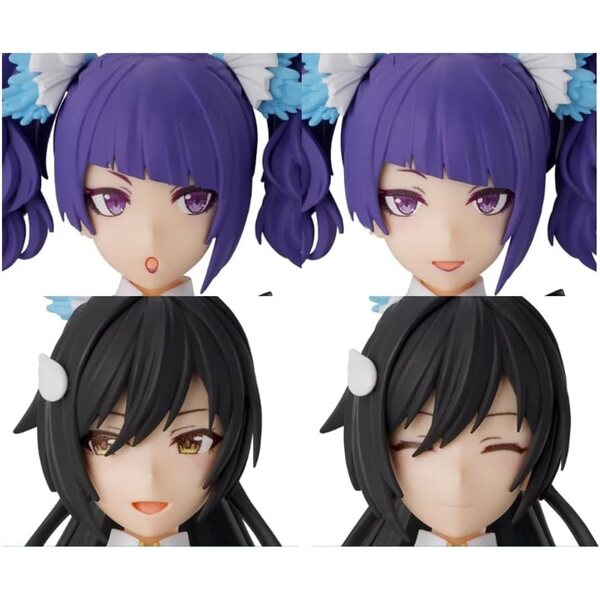 Bandai Spirits 30MS set Masami Tanaka and Sakura Shirase optional hair and face parts