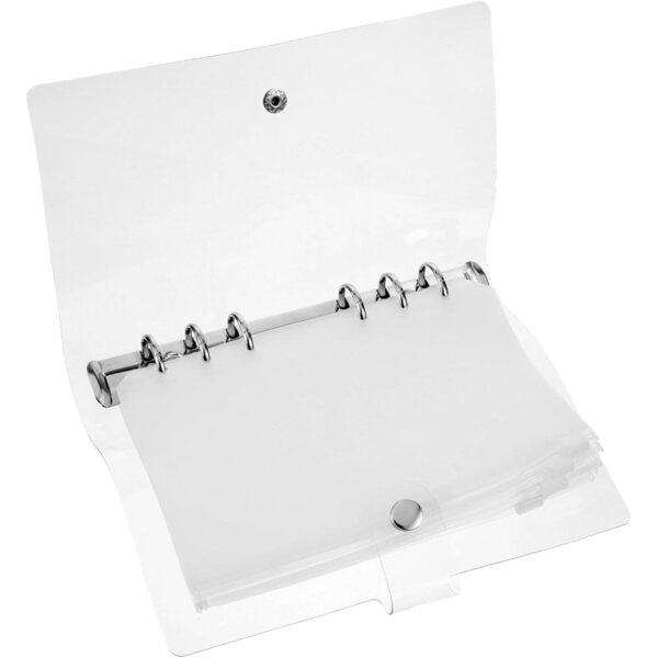 YARNOW Transparent Organizer til BJD dukketøj - Pladsbesparende mappe 19,5x12cm