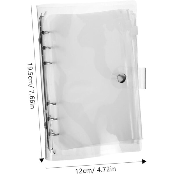 YARNOW Transparentní organizér na oblečení pro panenky BJD – prostorově úsporná složka 19,5 x 12 cm