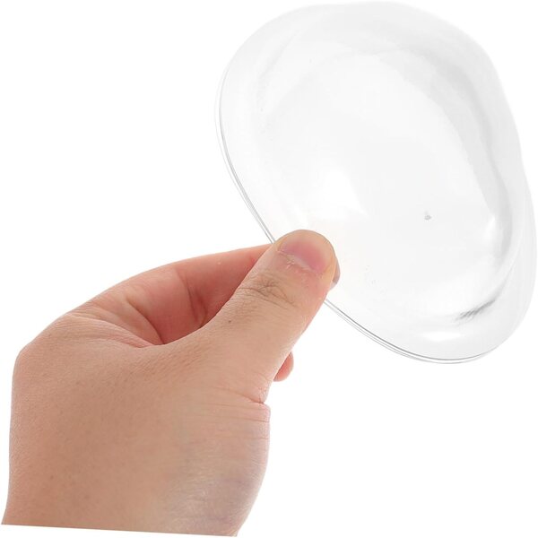 YARNOW 4 Transparent Plastic Masks for DIY Doll Faces