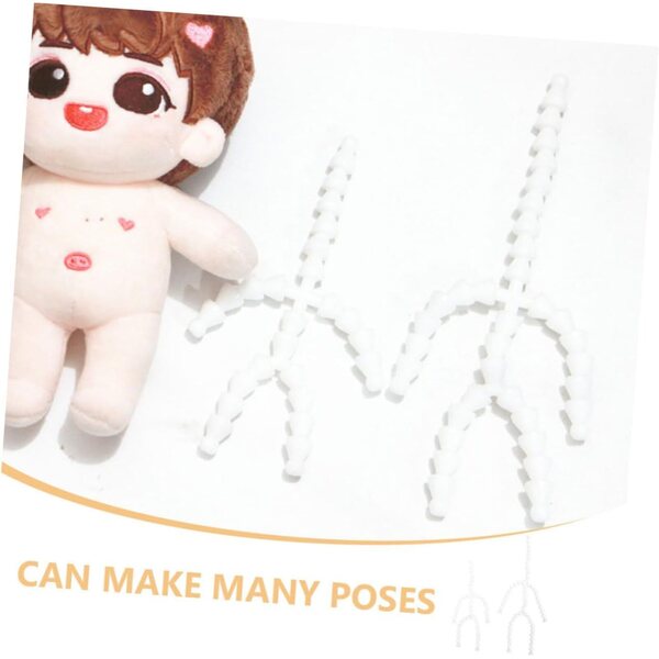 Hemoblollo Esqueletro di Muñeca Gearticuleerd voor poppen en ambachtelijke creaties