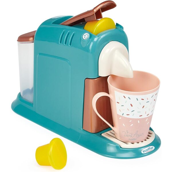 Ecoiffier Vert Azur 3-in-1-Snack-Time-Set mit 15 umweltfreundlichen Accessoires