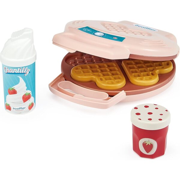 Ecoiffier Vert Azur 3-in-1-Snack-Time-Set mit 15 umweltfreundlichen Accessoires