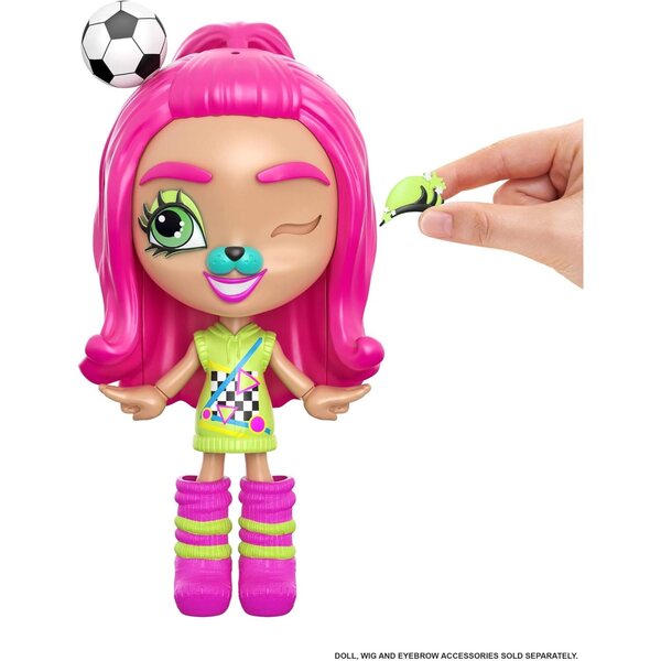 Mattel Lotta Looks Soccer Star Mood Pack avec pièces Plug/Play pour enfants
