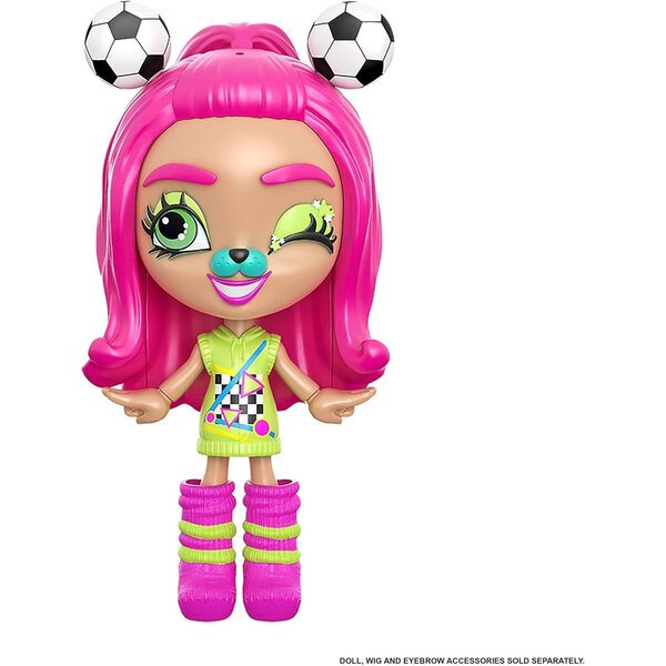 Mattel Lotta Looks Soccer Star Mood Pack avec pièces Plug/Play pour enfants