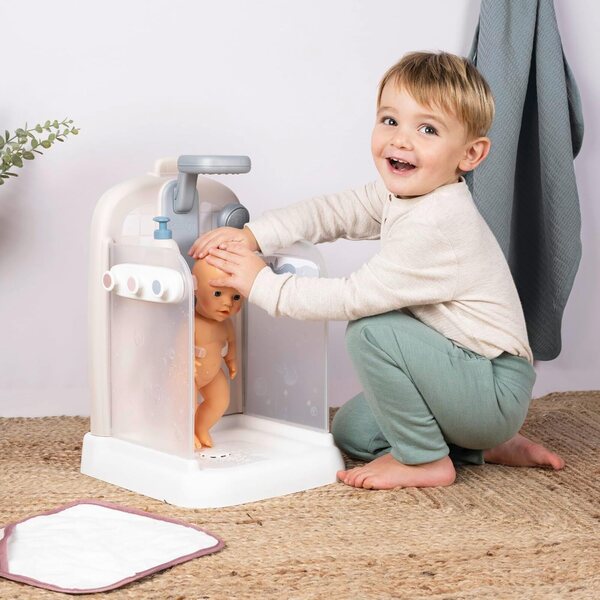 Ducha voor Smoby Baby Nurse-poppen met accessoires en waterfunctie tot 42 cm