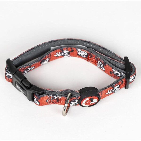 Roze Minnie Mouse welkomstcadeauset voor honden met halsband, voerbak en accessoires