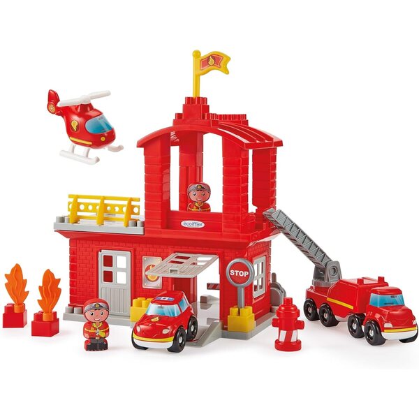 Ecoiffier Abrick Parque de Bomberos: Σετ κατασκευών για παιδιά από 18 μηνών στη Γαλλία