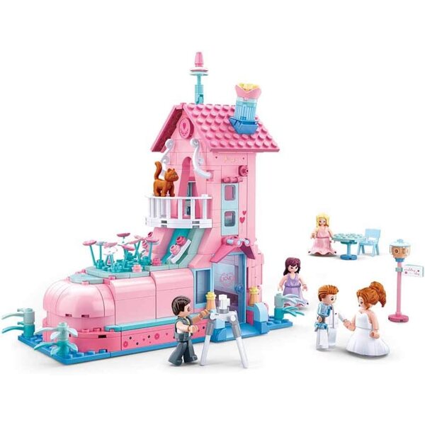 Sluban Girls Dreams Trouwkamer 398 stuks – Hoogwaardige constructies voor kinderen