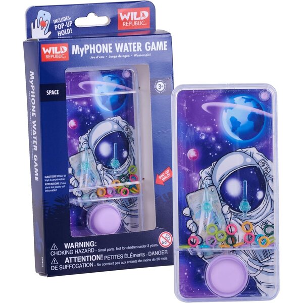 Wild Republic Myphone Water Game Space: interaktivt rumspil for børn og voksne