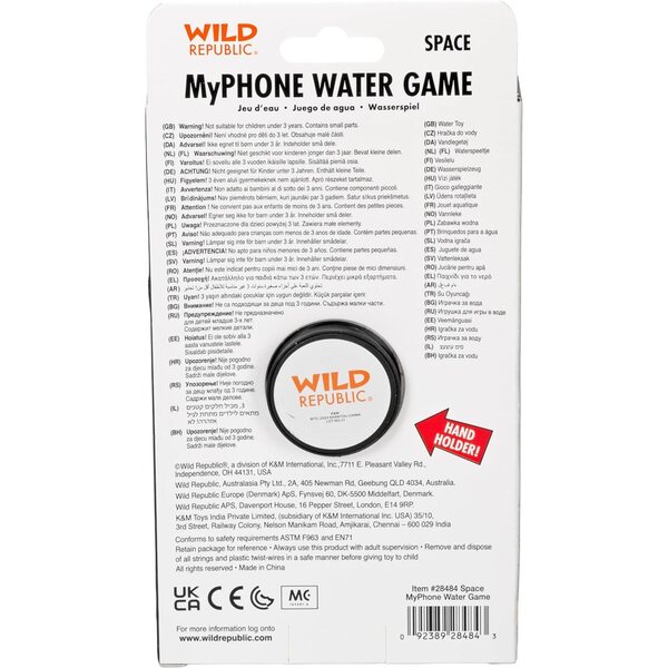 Wild Republic Myphone Water Game Space: interaktivní vesmírná hra pro děti i dospělé