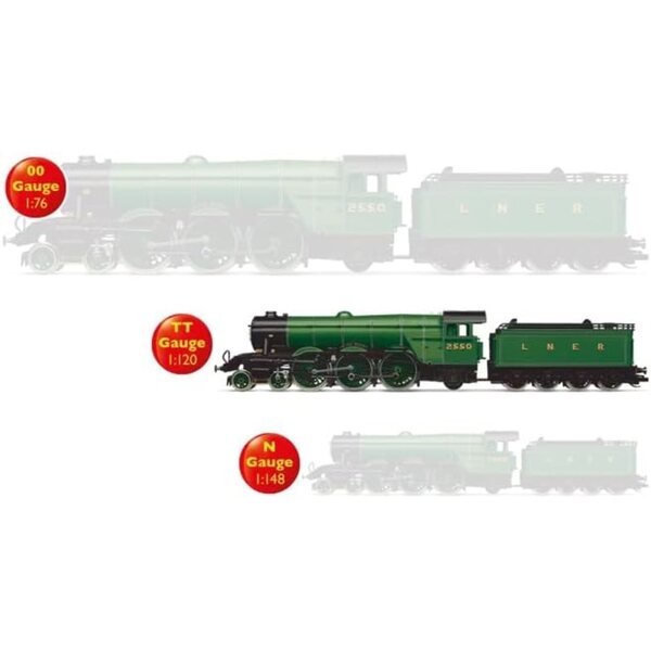 Hornby TT8018 Kaliber TT Diamond Crossing Mano Derecha für Modelleisenbahnen