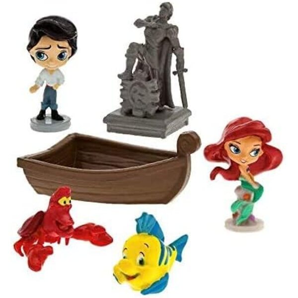 Disney Parks Exklusiv - Ariel The Mermaid Storybook Set mat Figuren