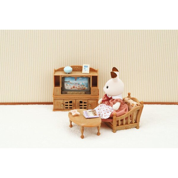 Sylvanian Families 5339 Wohnzimmermöbel-Set für Puppenhaus, mehrfarbig
