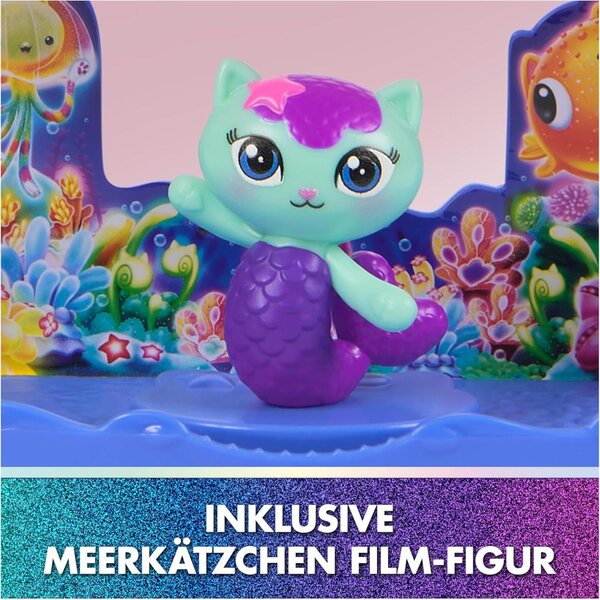 GABBY'S DREAMWORKS DOLLHOUSE Spa-tastisches Badezimmer-Set mit Figuren und Zubehör