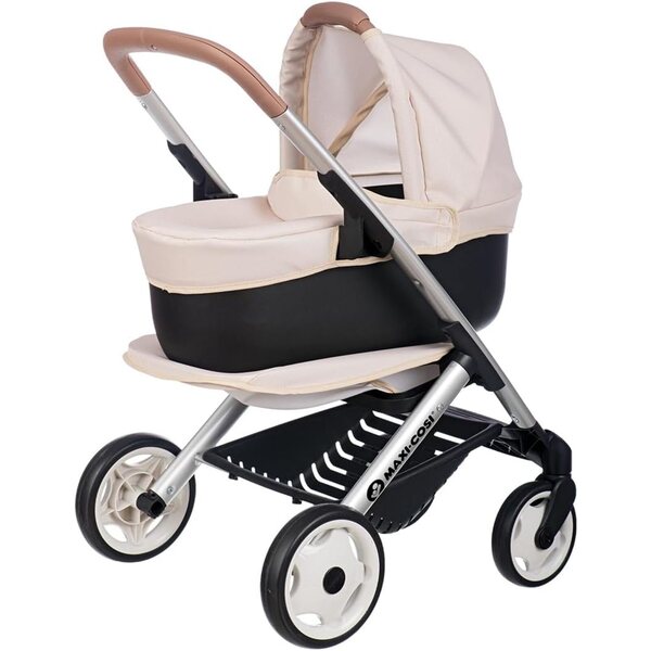 Smoby Maxi-Cosi 3-in-1 Puppenwagen mit Babywanne und Buggy für Puppen bis 42 cm