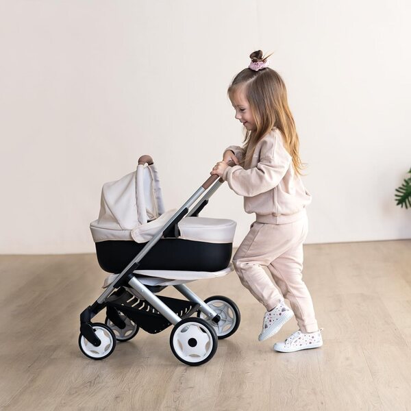 Smoby Maxi-Cosi 3-in-1 passeggino per bambole con navicella e Buggy per Bambole fino a 42 cm