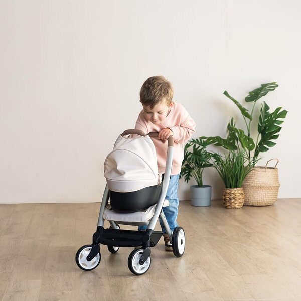 Smoby Maxi-Cosi 3-in-1 passeggino per bambole con navicella e Buggy per Bambole fino a 42 cm